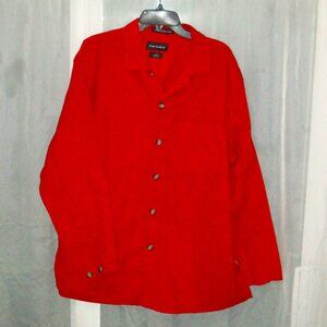 Paul Fredrick Cotton Microfiber Corduroy Shirt Jacket